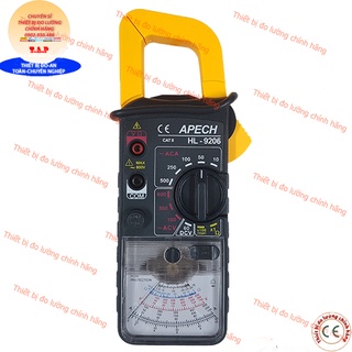 APECH HL9206 ampe kìm hiện kim (500A, ACV/DCV, điện trở) Apech HL-9206