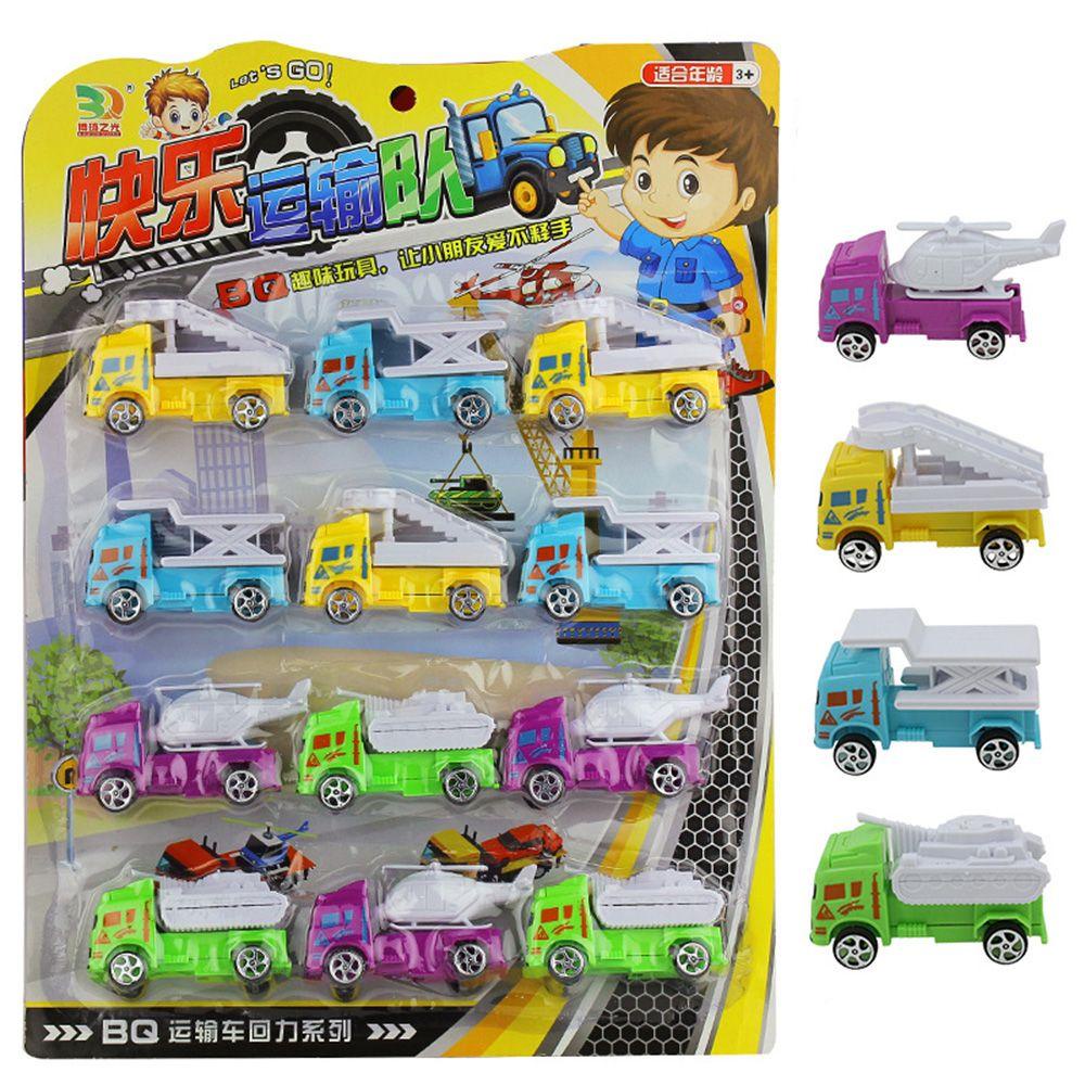 SUSANS Bộ Thẻ Đồ Chơi Xe Hơi Vui Nhộn Dành Cho Bé