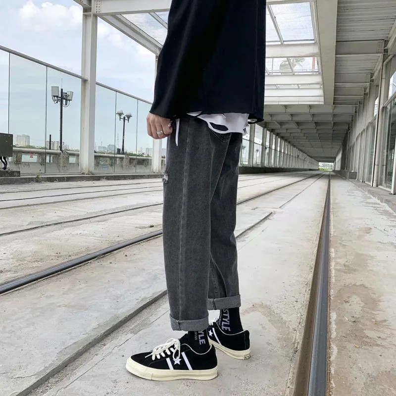 Quần Jeans Dài Ống Đứng Thời Trang Cho Nam S-3Xl | BigBuy360 - bigbuy360.vn