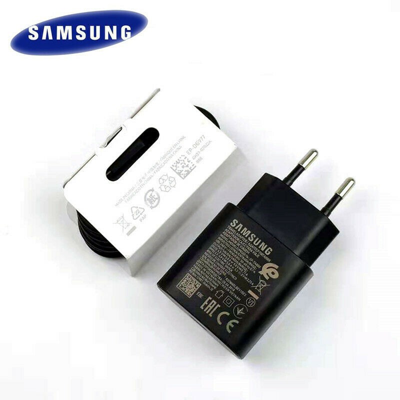 Bộ Sạc Nhanh Samsung 25w Chuẩn PD - Cáp 2 đầu Type C - Hàng Chính Hãng
