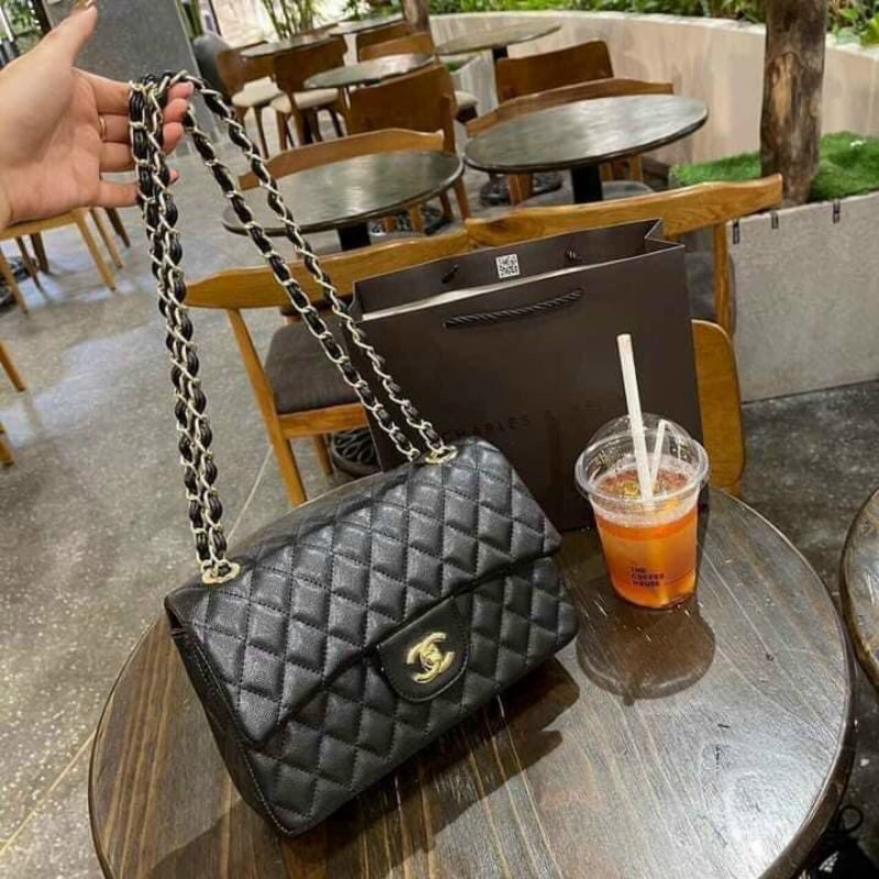 Túi xách đeo chéo nữ kẹp nách thời trang chám chéo nhỏ 2 ngăn