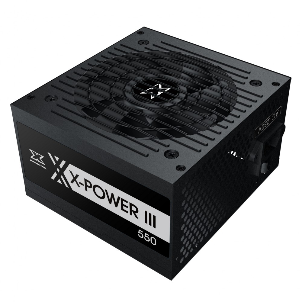 Nguồn máy tính XIGMATEK X-POWER II 550 (EN42456) 80PLUS-Bảo hành 36 T