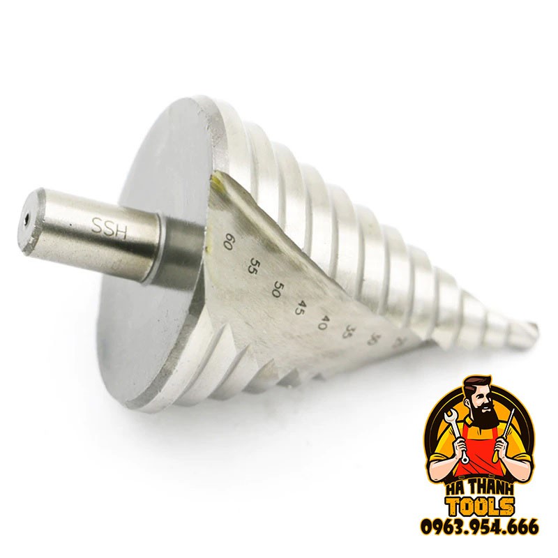 Mũi Khoan Tháp Bước Thép Hss 4241 từ 6 - 60mm