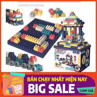 Bộ lego 520 chi tiết an toàn cho bé giúp bé sáng tạo rèn luyện trí thông minh