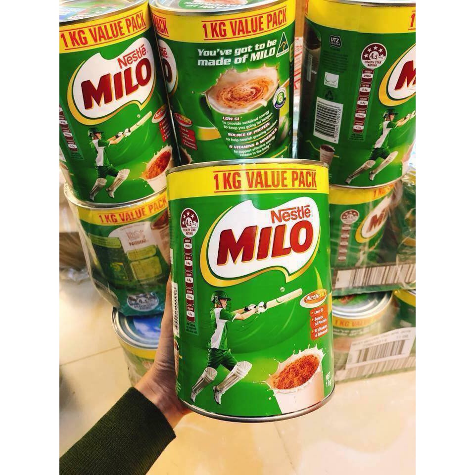 Combo sữa Milo Úc