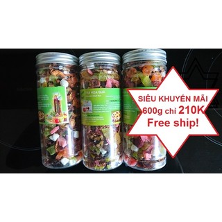 SET 3 HỘP TRÀ HOA QUẢ BALI (600G)