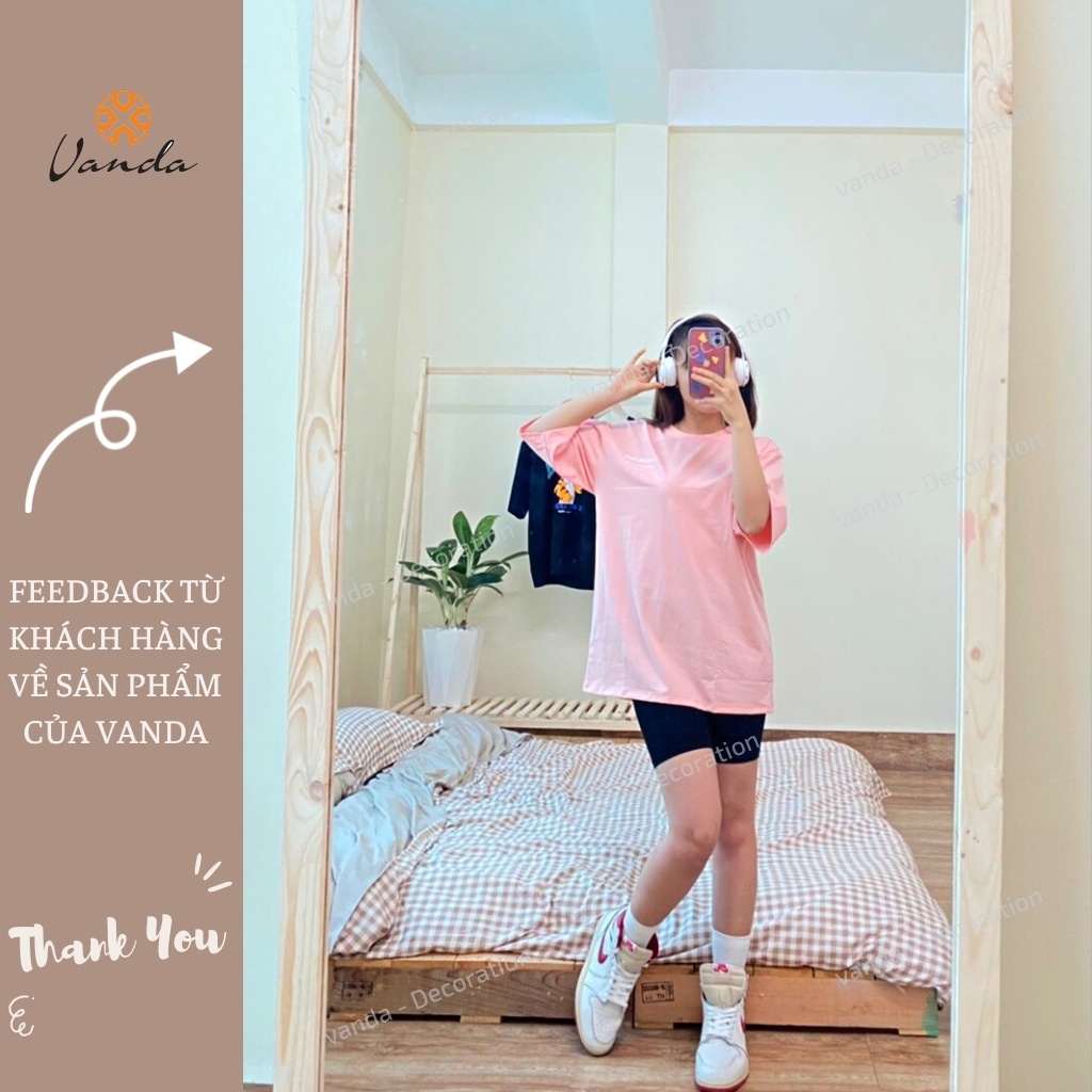 Bộ chăn ga gối , drap giường chất cotton poly họa tiết kẻ Caro be