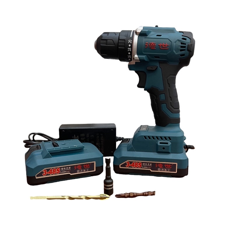 Máy khoan vít đầu 10 Dshi nội địa Trung Quốc , Tặng kèm phụ kiện