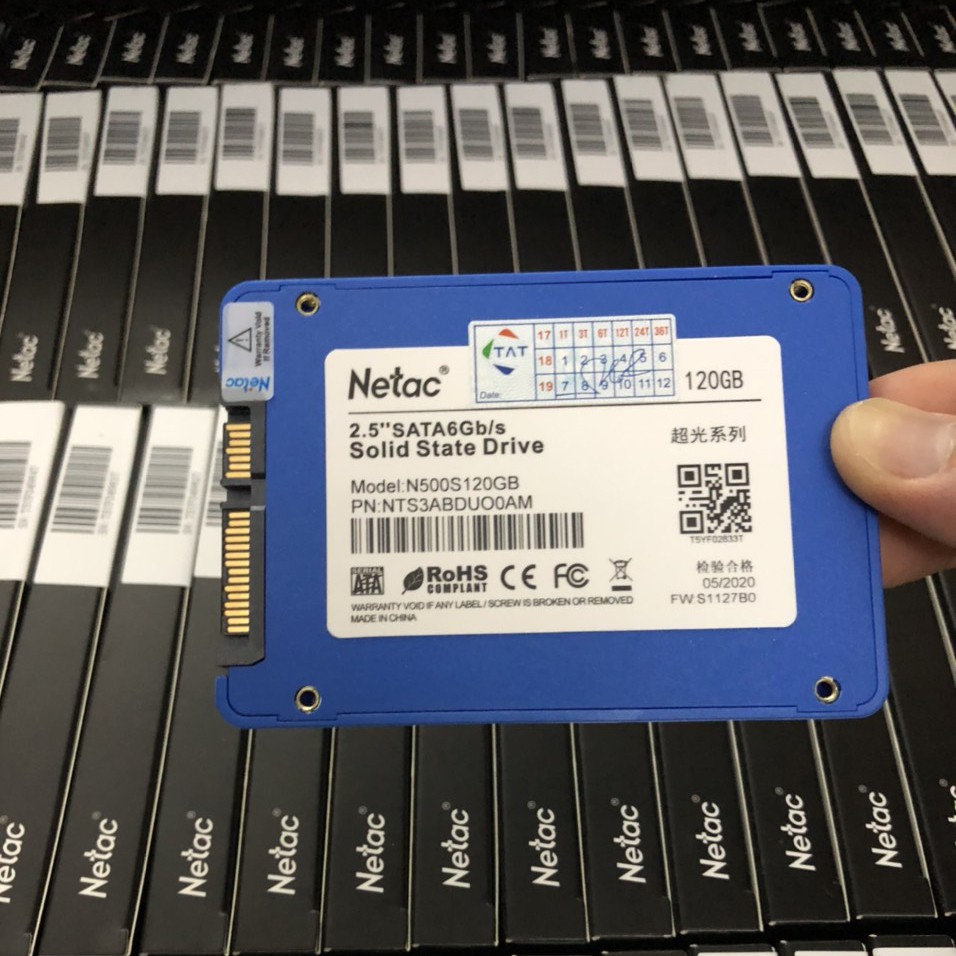 [ MUA 120G gửi 128G }SSD  NETAC 120G  2.5'' sata tốc độ sử lý siêu nhanh 6Gb/s