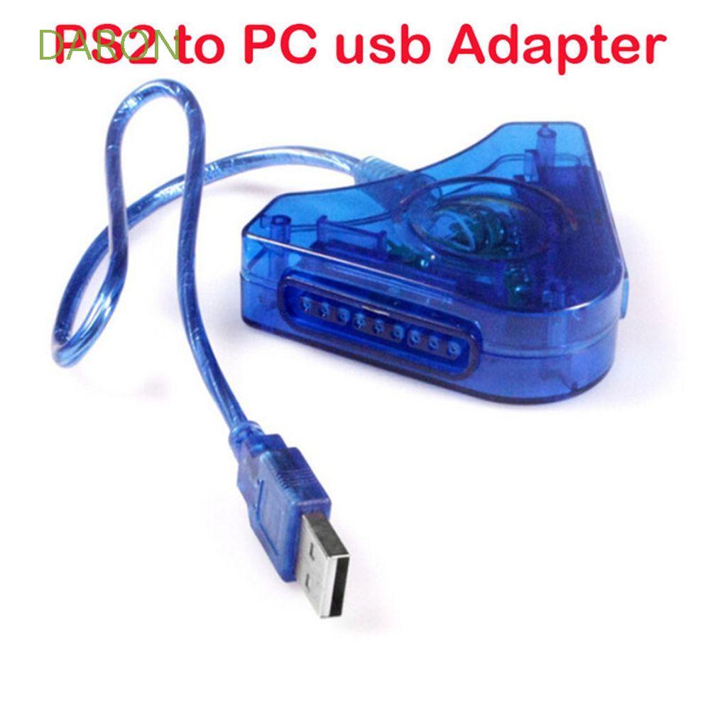 Dây Cáp Chuyển Đổi Psx Ps1 Ps2 Sang Hai Cổng Usb + Điều Khiển Chơi Game + Đĩa Cd + Tay Cầm Chơi Game Cho Ps2