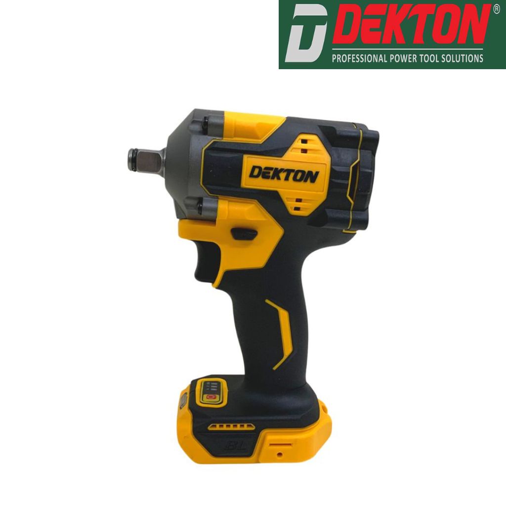 Máy Siết Bulong Pin Dekton DW20-IW380NCP - Chân Pin Dewalt - Motor Brushless - Dòng Compact Wrench - Thân Nhỏ Gọn