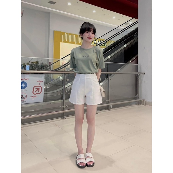 Quần Short- Đùi nữ lưng cao cạp liền m611