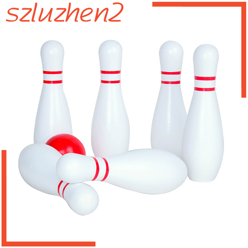 Set 6 Đồ Chơi Bowling Bằng Gỗ Vui Nhộn Cho Bé