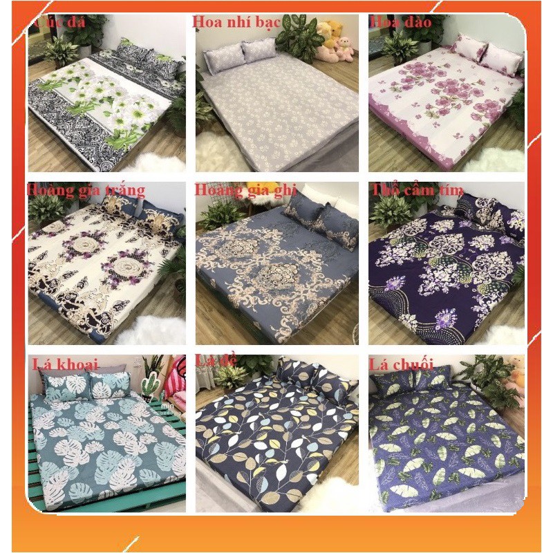 [XẢ KHO] Vỏ gối nằm 1 chiếc kích thước 40x60, gối ôm 1 chiếc kích thước 35x100 cotton poly có dây rút