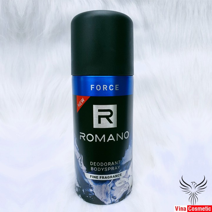 Xịt Khử Mùi Nam Romano Force 150ml