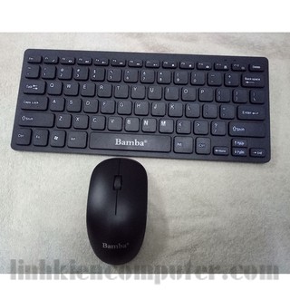 Bộ combo mouse & Keyboard wireless Bamba B10 - Combo chuột và bàn phím ko dây Bamba B10