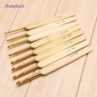 Bộ 8 Móc Đan Len 8 Kích Cỡ 2.5mm - 6mm