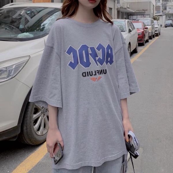 Áo tay lỡ unisex form rộng chất thun lên dáng bao đẹp