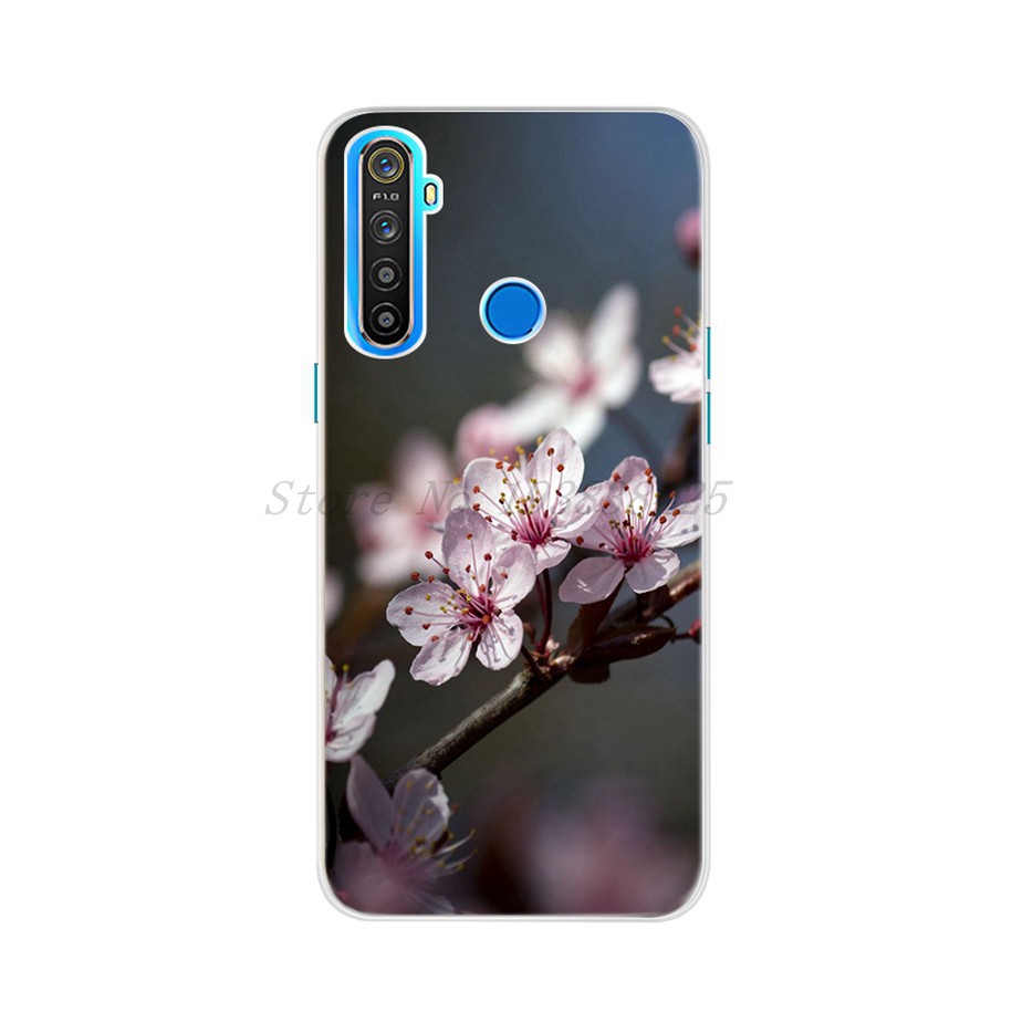 Realme 5 5i 6i Simple Design Fashion Soft Silicone Case Back Cover Real me 5 5s 5i RMX2030 Realme5 Printed Casing