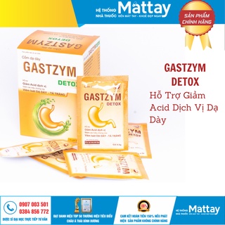 Gastzym Detox - Hỗ Trợ Giảm Acid Dịch Vị Dạ Dày, Cải Thiện Tình Trạng Thường Xuyên Ăn Không Tiêu, Đầy Hơi Chướng Bụng.