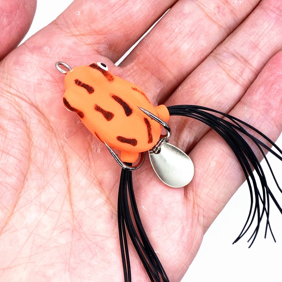 Mồi giả Mồi Câu Cá Giả Hình Con Ếch 2.5cm / 3g Super Frog Lure Mồi giả câu cá lóc/SoftFrog/Fishing Lure
