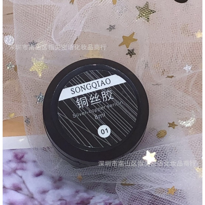 Gel mạng nhện nhũ siêu chắc