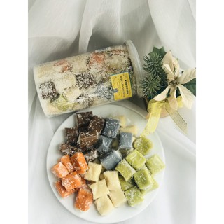 KẸO DỪA SÁP MIX 5 VỊ HOẶC VỊ TRUYỀN THỐNG HŨ 500g