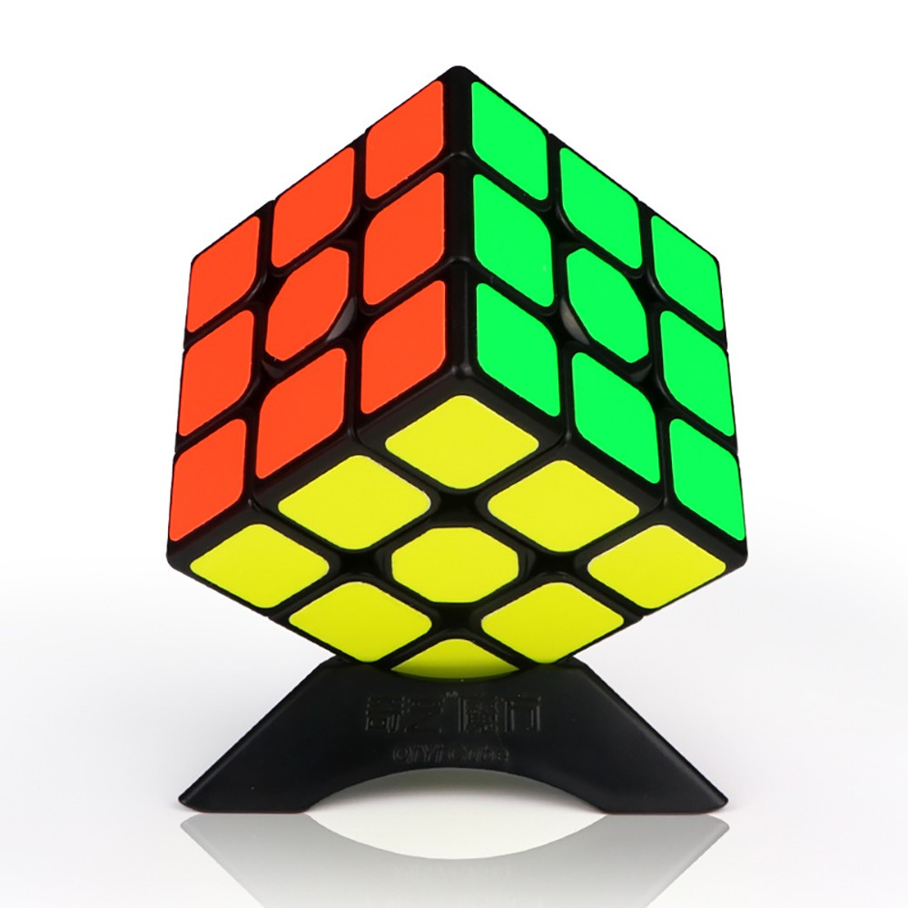 Rubik 3x3 Qiyi khối lập phương rubik ma thuật 3 tầng cube Stickerl
