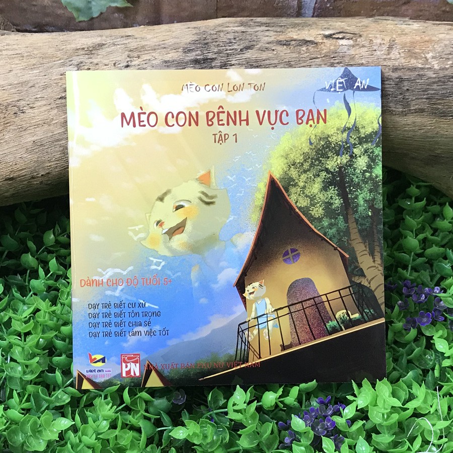 Sách - Mèo Con Lon Ton - Mèo Con Bênh Vực Bạn - Tập 1