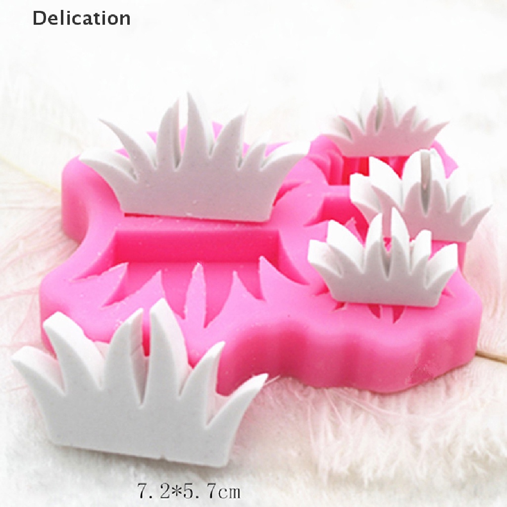 Khuôn silicone tạo hình cỏ làm bánh kẹo DIY tiện dụng