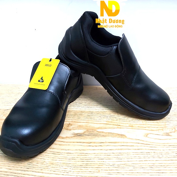 Hàng Chính Hãng -  Giày Bảo Hộ Safety Jogger Dolce S3 Thấp Cổ Kiểu Giày Lười [ CHÍNH HÃNG] Bảo Hành 6 Tháng Hình Thật