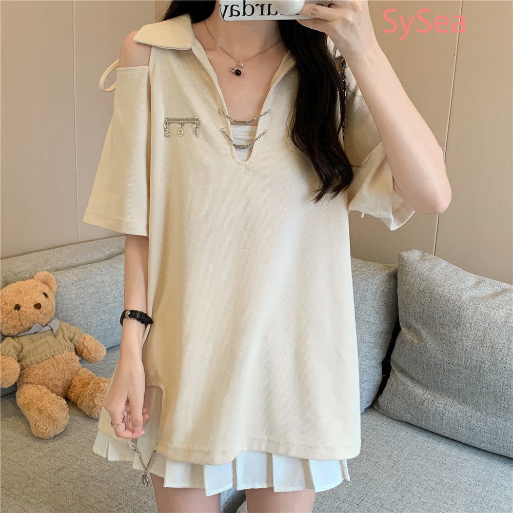 Áo polo Thời Trang Mùa Hè Quyến Rũ Cho Nữ