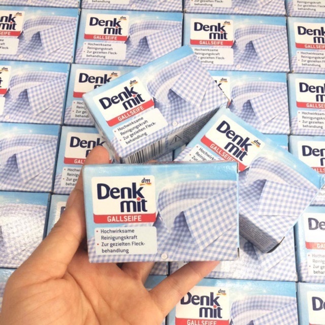 Xà Phòng Tẩy Trắng Cổ Áo 100g Denkmit Gallseife- Đức