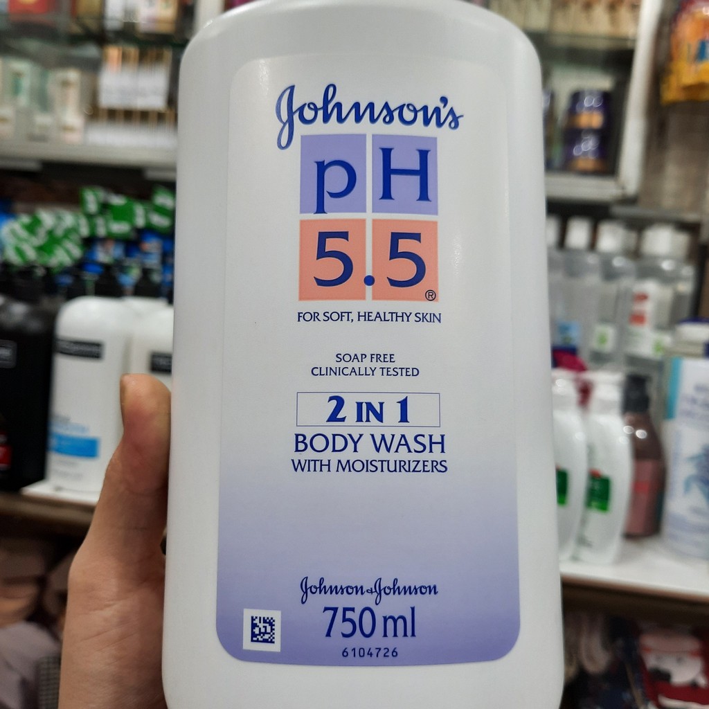 Sữa Tắm Johnson’s 2 in 1 pH 5.5 750ml