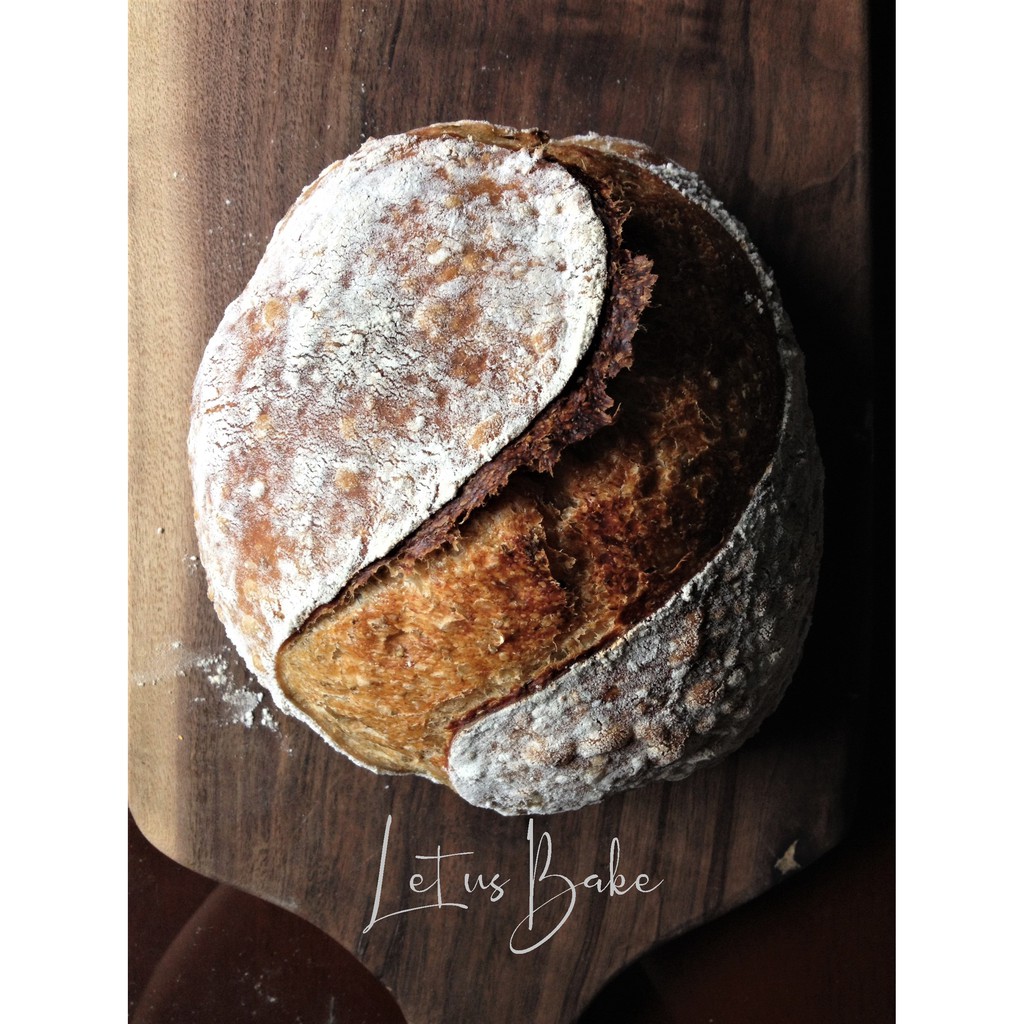 Rosemary Sourdough Bread 350g Bánh Mì Hương Thảo Men Tự Nhiên