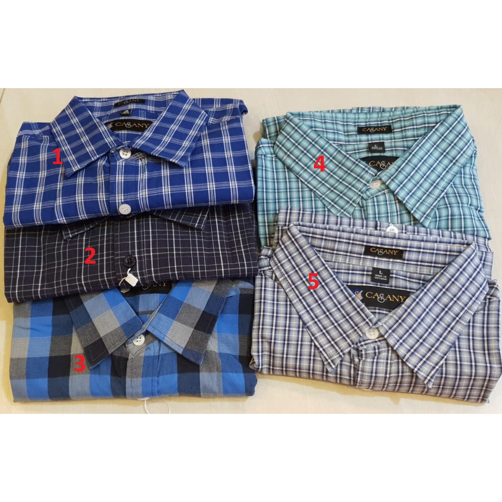 ÁO SƠ MI NAM CARO VỪA NGUYÊN KHỐI