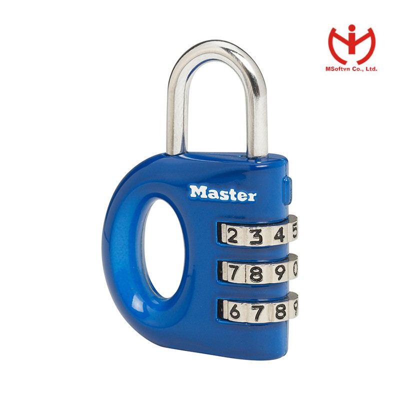 [Hỏa tốc HCM] Khóa Số Vali Master Lock 633 EURD - MSOFT