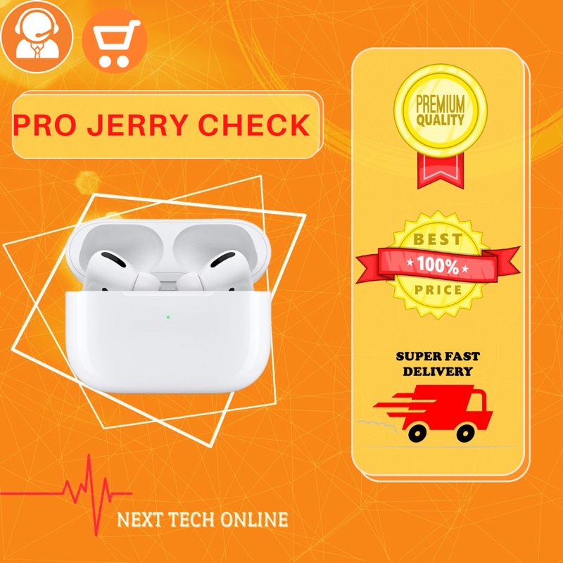 TAI NGHE BUETOOTH TWS PRO CHIP JERRY CHECK IMEI SETTING CHỐNG ỒN CHỦ ĐỘNG - FULL CHỨC NĂNG - TẶNG KÈM ỐP LƯNG