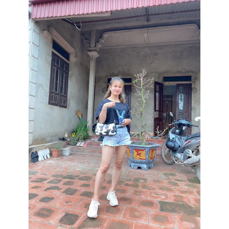 Túi kẹp nách Bò sữa xinh xắn thời trang 2021 - T088 | BigBuy360 - bigbuy360.vn