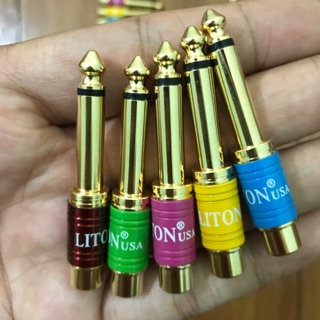 Jack đầu 6 li chuyển ra AV giá 1 chiếc
