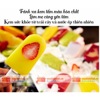 Free ship Máy làm kem que siêu tốc cao cấp