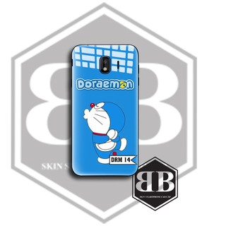 Ốp lưng kính cường lực Samsung J2 Pro hình doraemon