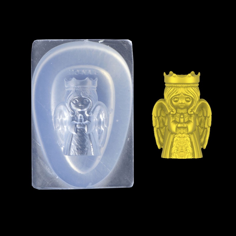 Khuôn Silicone Tạo Hình Thiên Thần Thần Cupid Trang Trí Móng Nghệ Thuật