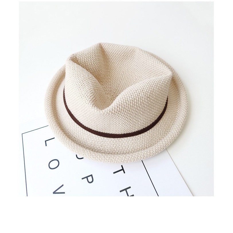 Mũ Tròn Vành Tròn Nhỏ Vải Flannel Phối Nơ Phong Cách Nhật Hàn Thời Trang Mùa Hè Dễ Phối Đồ Dành Cho Bạn Nữ