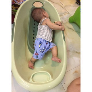 ⚡FREESHIP⚡ Chậu tắm cho bé , thau tắm nhựa Việt Nhật cao cấp có tựa đỡ đa năng