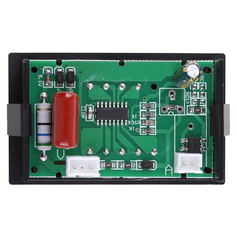 Vôn Kế Kỹ Thuật Số Mini AC50-500V Màn Hình LED Hiển Thị