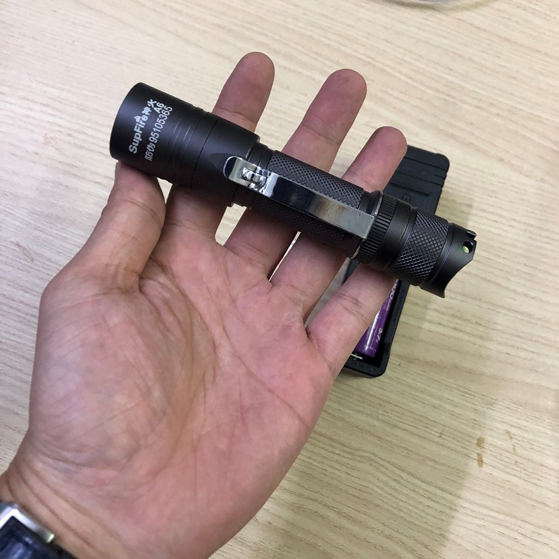Đèn pin Supfire A6 – T6 10w siêu sáng chính hãng cực đẹp –