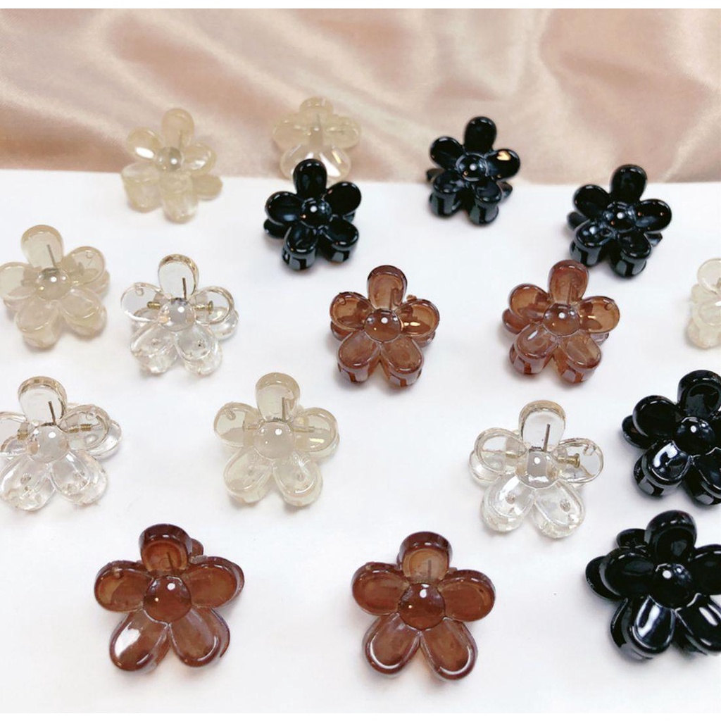 FOREVER 1 Kẹp Tóc Càng Cua Mini Hình Hoa