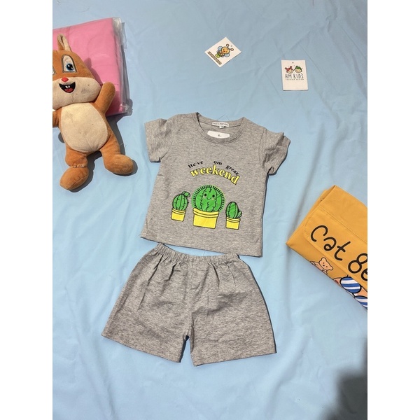 Quần áo trẻ em. bộ cốt tông cho bé 4 - 13kg