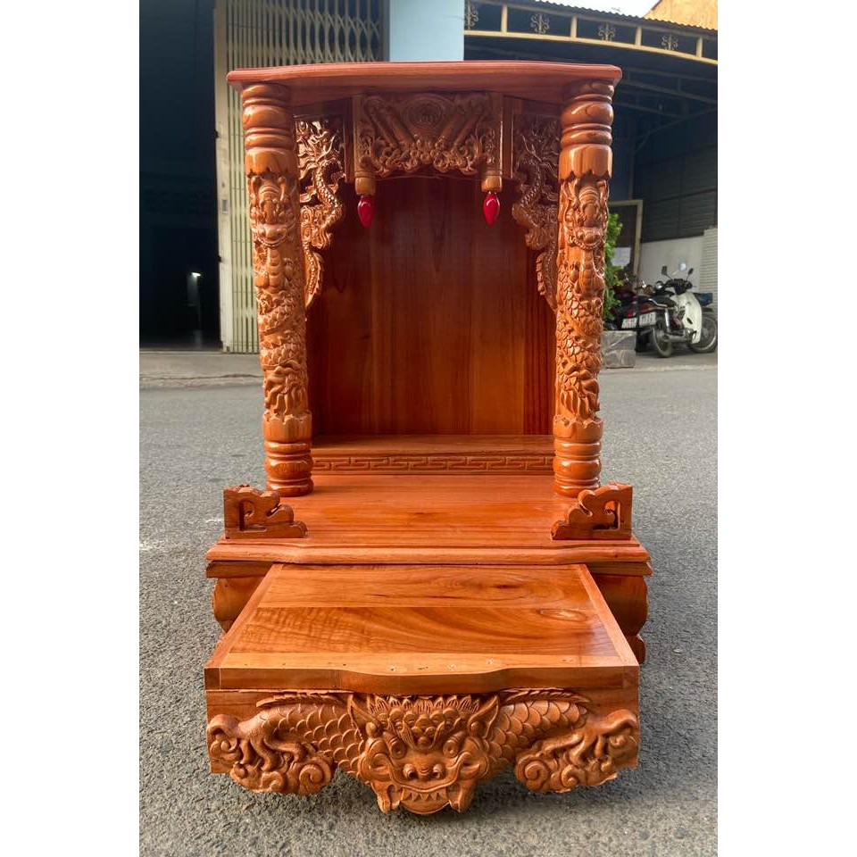 bàn thờ thần tài ông địa 48 x 68cm - Đồ Gỗ Vinh